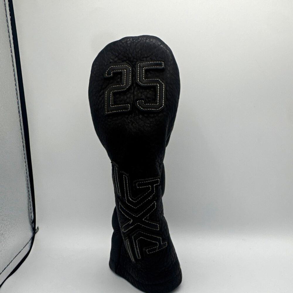 PXG Golf Driver Head Cover Black "25" Single 1pc Set Includes Driver Head Cover